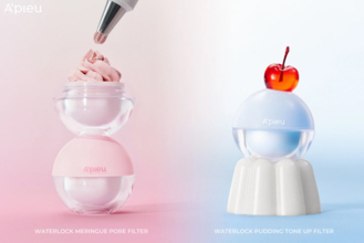 メレンゲとプリンの質感で毛穴ケア！A’pieuから新作化粧下地が登場
