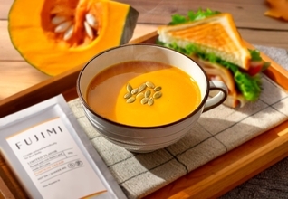 「パンプキンクリーム風味」 FUJIMIプロテインから数量限定販売