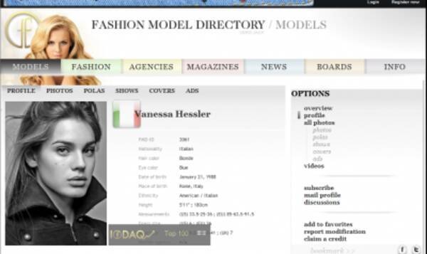 伊スーパーモデル カダフィ御曹司との交際で契約解消の事態に 11年11月5日 エキサイトニュース