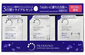 第一三共ヘルスケアから トランシーノ薬用ホワイトニングシリーズ3日間トライアルセット 13年1月日 エキサイトニュース