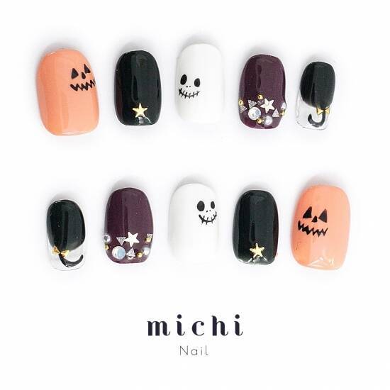 イベントにおすすめ ハロウィン用ネイルを発売 ミチネイル 19年9月17日 エキサイトニュース