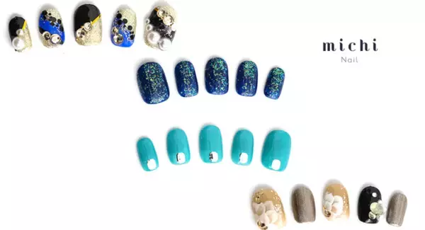 左右非対称デザインが登場！個性的なネイルチップを発売