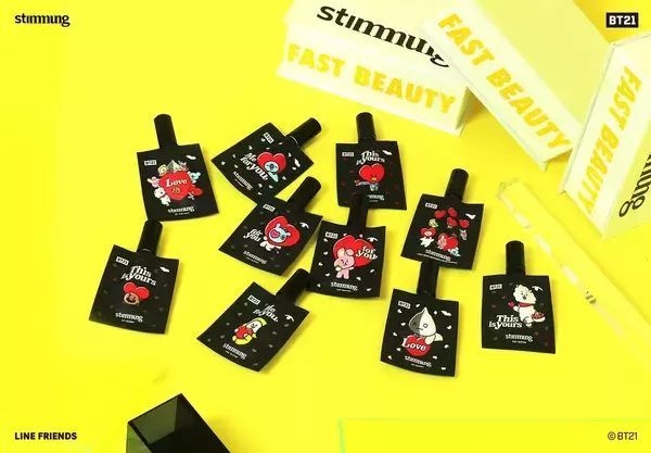 「BT21」のキャラがキュート！限定パウチコスメ発売　stimmung