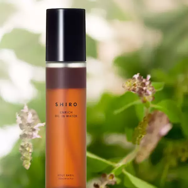 「「SHIRO」インドの伝統美容ホーリーバジルを使ったオイルインミスト発売」の画像