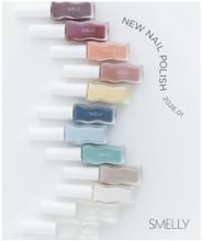 SMELLYのマニキュアが個性的なボトルにリニューアル！春らしい新色も登場！