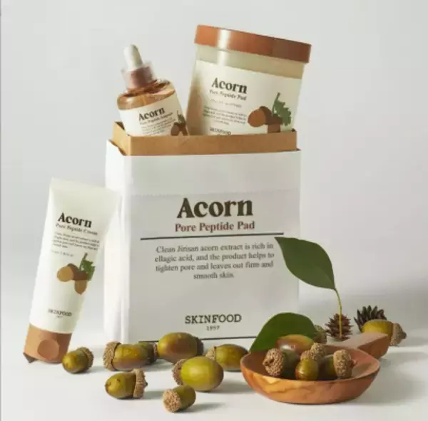毛穴ケアで話題のどんぐりコスメが日本で発売！　SKINFOOD