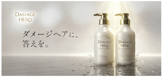 ハイダメージ向けに補修特化したヘアケアブランドが誕生！ダメージホールの分子サイズに着目
