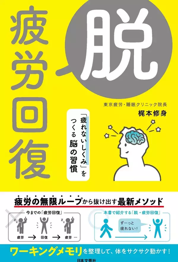 テレビでおなじみ梶本修身医師の「疲れないしくみ」の脳習慣