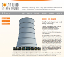 米、太陽光と風力併用のタワー式発電所建設へ