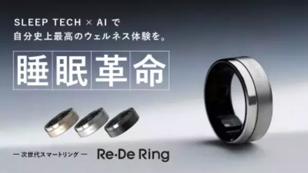あなたの眠りは、どの動物？ スマートリング「Re・De Ring」に、睡眠データから その日の眠りを動物キャラクターで表す新機能「Re・De Ring 睡眠16タイプ分析（アニマル編）」が登場。
