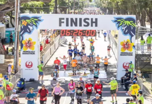 「JALホノルルマラソン2026」2026年12月13日(日)開催　最もお得なアーリーエントリーは4月8日(水)スタート！