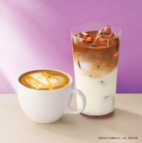 エクセルシオール カフェが、ラベンダー香る季節限定ドリンク3種を発売