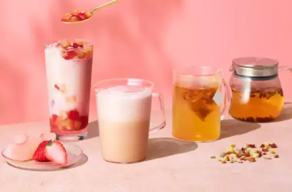 スターバックスから、春の訪れを告げるティービバレッジが登場