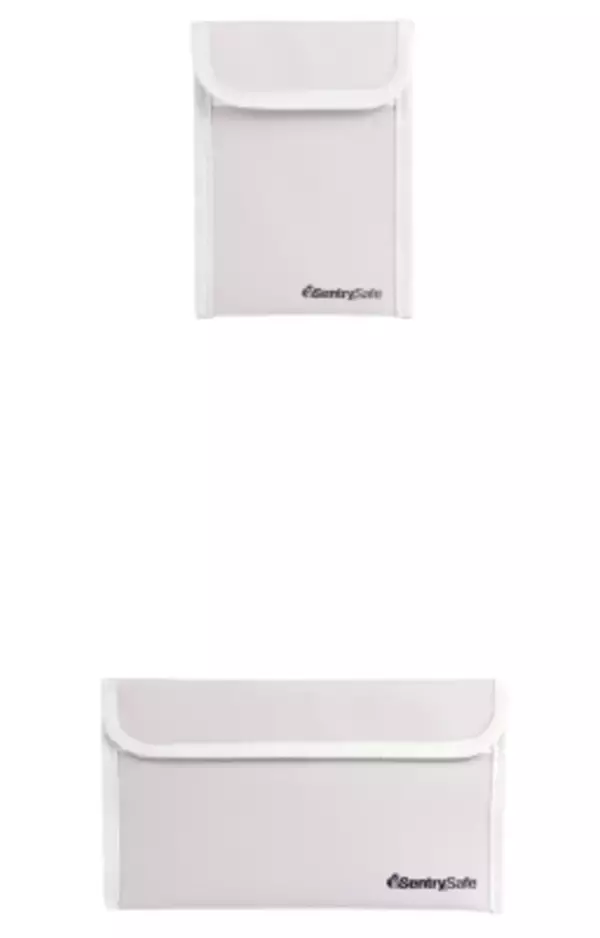 「『耐火・耐水 あんしんポーチ』発売！モバイルバッテリーなどの爆発・発火対策に。耐火・耐水金庫で歴史を持つマスターロック・セントリーが開発」の画像