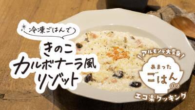 全農パールライスが「もったいないレシピ」サイトを公開！ 食品ロスを削減し、環境にも家計にも優しくおうちでSDGs