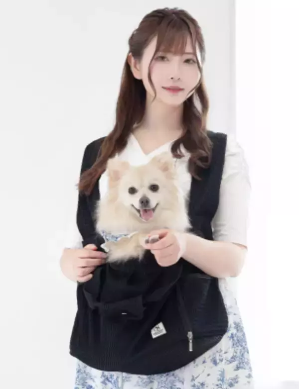 ペットとの避難にも！ママ・ベビー用品メーカーが作る防災にも役立つマルチユースペット抱っこ紐が2024年4月再入荷！