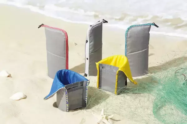 コクヨが廃棄漁網をアップサイクルしたペンケースを発売