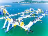「関西最大級の海上アスレチック「AQuaLooP」がパワーアップ！7月4日(土) 片男波海水浴場に今夏もオープン！」の画像1