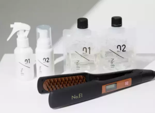 「大人気YouTubeユニット「大変身ちゃんねる」の初プロデュース商品『No.El(ノエル) 酸熱ストレートブラシ＆トリートメントセット』が 2023年8月13日(日)より販売開始」の画像