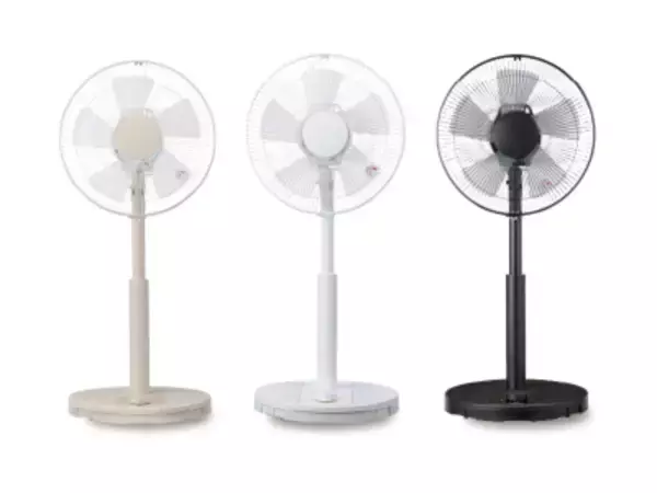 全操作をワンボタンで完結する、究極の扇風機が登場「ワンボタンDCリビング扇風機」を2026年4月上旬に発売