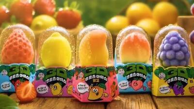 韓国発！ SNS映え抜群で人気沸騰中のGold Star『3Dフルーツアイス』が日本初上陸