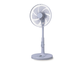 静音＆風量自動調整！「温度センサー搭載 DC リビング扇風機」に夏にぴったりの新色「パープル」が登場　2026年4月発売