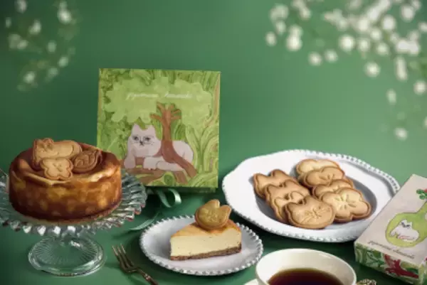 オンラインで人気の岡山発“猫と物語”のチーズケーキ専門店「gajumaru cheesecake」が東京初進出！4/29より新宿マルイ本館に出店決定！