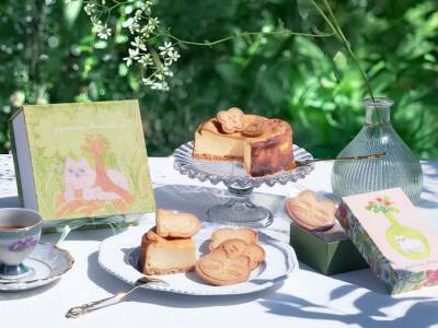 オンラインで人気の岡山発“猫と物語”のチーズケーキ専門店「gajumaru cheesecake」が東京初進出！4/29より新宿マルイ本館に出店決定！