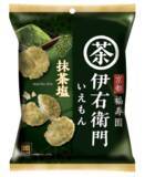 「＼ 食べる伊右衛門！！ ／　抹茶の贅沢な風味と塩味が絶妙なサクッと揚げせんべい『伊右衛門 抹茶塩』新発売！」の画像1