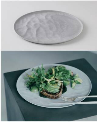 海のミネラルから生まれた新規複合材「NAGORI(R)」が、 食器ブランド「ARAS(エイラス)」に採用