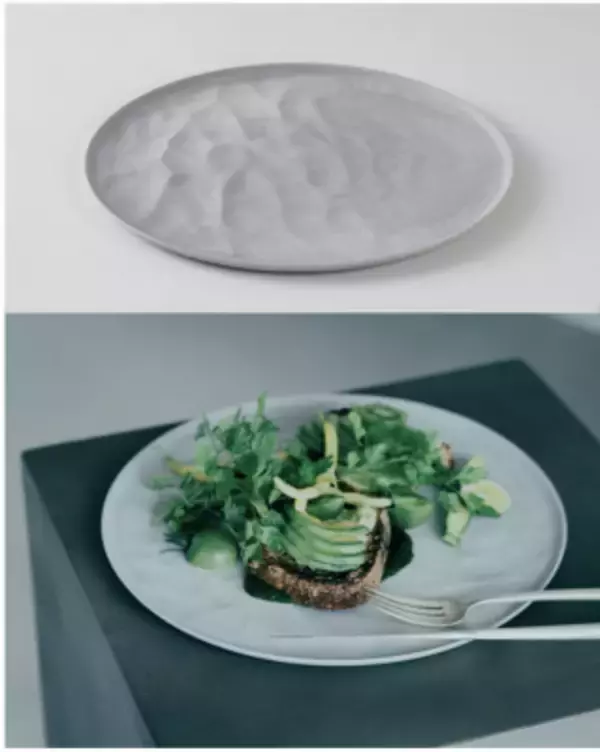 「海のミネラルから生まれた新規複合材「NAGORI(R)」が、 食器ブランド「ARAS(エイラス)」に採用」の画像