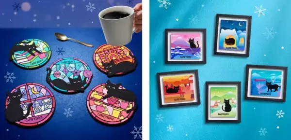 『カフェ・ベローチェ』が「黒ねこ冬の満喫キャンペーン」をスタート