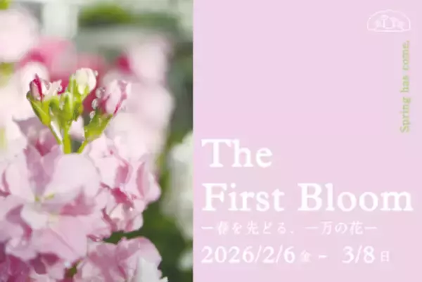 早春の草花展を中心とした、植物園の一足早い春を楽しむ『The First Bloom ―春を先どる1万の花―』を開催 2月6日(金)～3月8日(日)