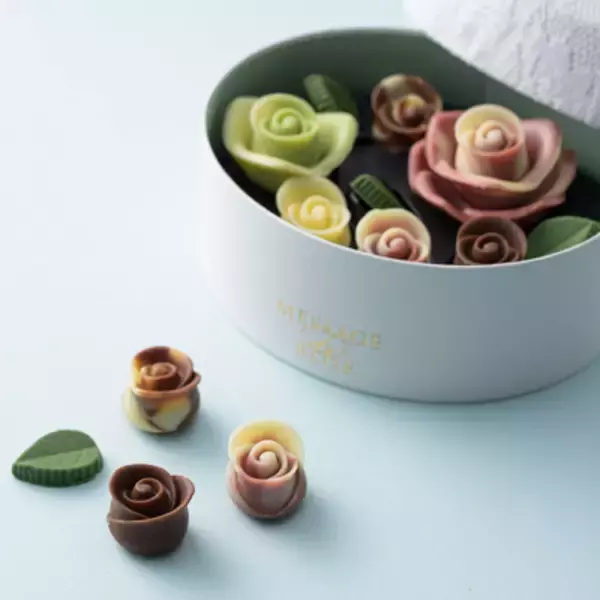「ホリデーシーズンに夢と輝きを添える新商品ラインナップ「Hiver series-イヴェール　シリーズ-」　薔薇のチョコレートブランド メサージュ・ド・ローズより発売」の画像