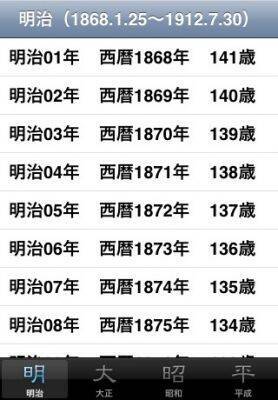 仕事の必須アイテム 年齢 年号 西暦がすぐわかる 09年12月3日 エキサイトニュース