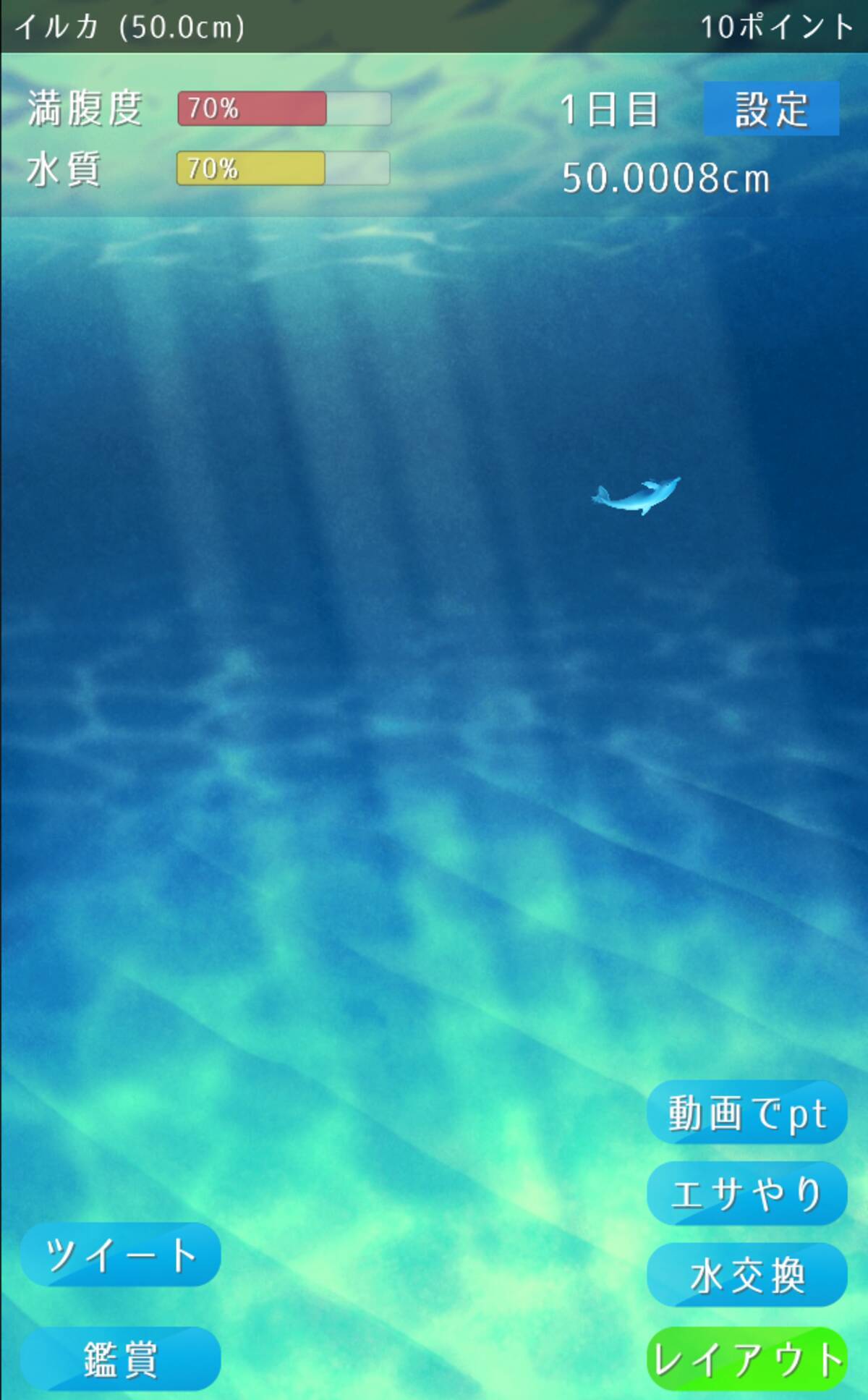 水中の世界に癒やされる イルカ育成ゲーム 16年12月12日 エキサイトニュース