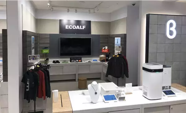 サステナブルファッションを体験できる！「ECOALF」が「b8ta」に出展