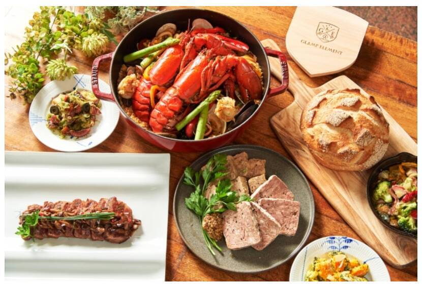 予約がとれないグランピング施設の夕食を自宅で再現！