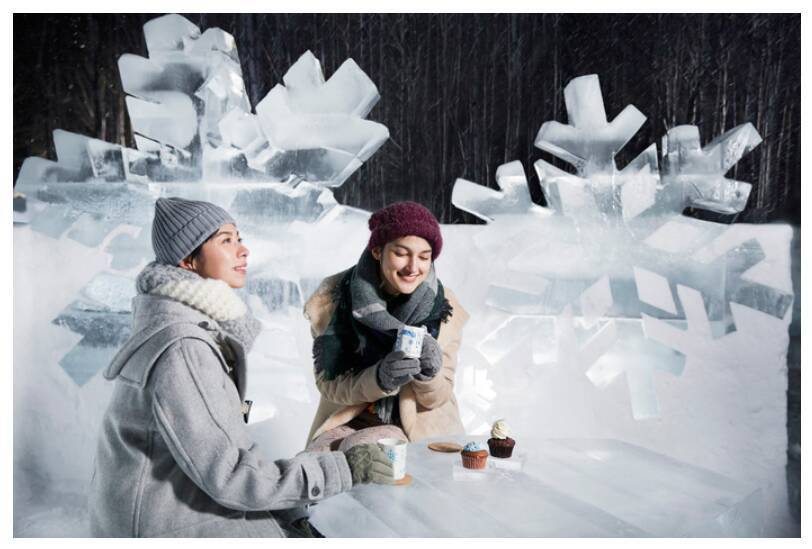 【期間限定】幻想的な氷の街「アイスヴィレッジ」がオープン