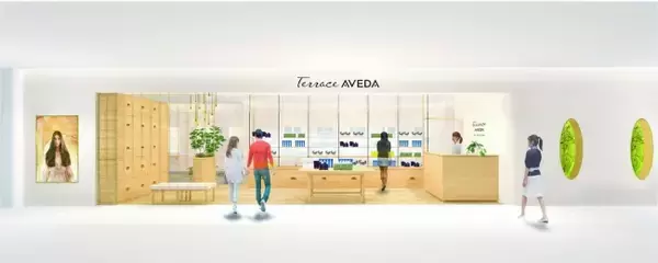 「AVEDAのトータルビューティーサロン「Terrace AVEDA 大丸心斎橋店」OPEN」の画像