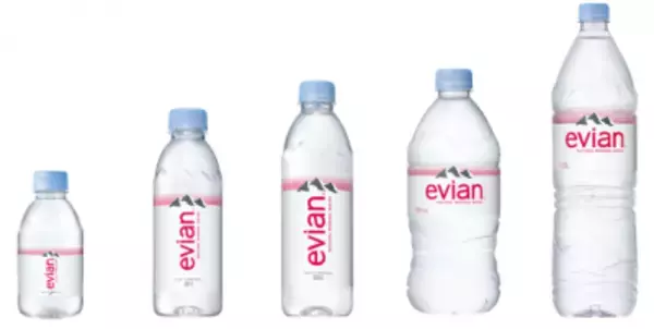「「エビアン®」がボトルラベルデザインをリニューアル。豪華プレゼントが当たるキャンペーンを開催」の画像