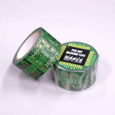 電子基板がマスキングテープになって新登場！基板アート雑貨ブランド「PCB ART moeco」から2025/12/18発売