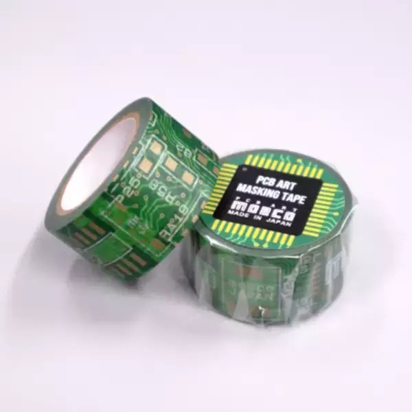 「電子基板がマスキングテープになって新登場！基板アート雑貨ブランド「PCB ART moeco」から2025/12/18発売」の画像