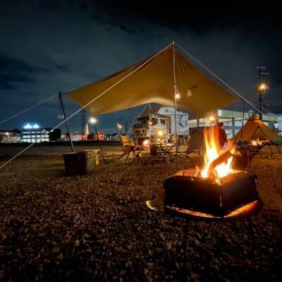 日本初の都市型大規模たきび場「たきびふ」オープン！新しい形のアウトドア施設