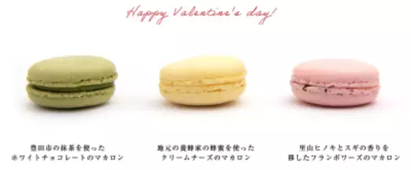 mozo ワンダーシティバレンタインに、地域の自然を贈る 特別マカロン配布イベント開催