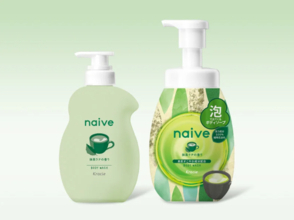 やさしい泡とほっと温まる香り！「ナイーブ」ボディソープに秋限定「抹茶ラテの香り」登場