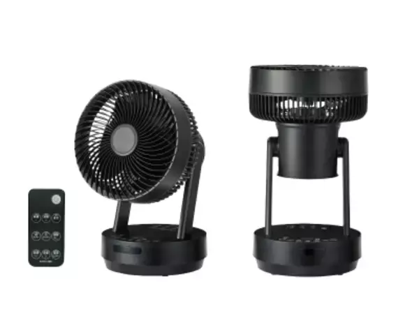 左右約360度の3D首振りで風を届ける　 多機能搭載のDCサーキュレーター　 2026年5月中旬発売