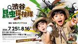 「渋谷で昼から夜の昆虫観察！ 巨大虫カゴで昆虫と触れ合う体験型昆虫イベントの詳細を公開　 700体以上の昆虫が集結、夏休みの自由研究もサポート」の画像1