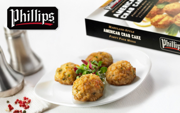 米国シーフード大手「フィリップスフード」のクラブケーキ、日本初上陸！