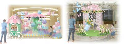 なんばウォークが春一色に染まる！春の装飾「FLOWER WONDERLAND!」を3月11日(水)から開催